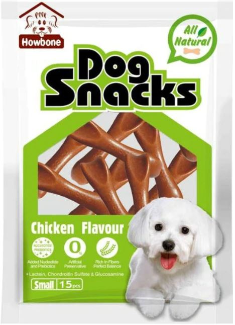 GNAWLERS HOW BONE – CHICKEN (15 IN 1) 270GM