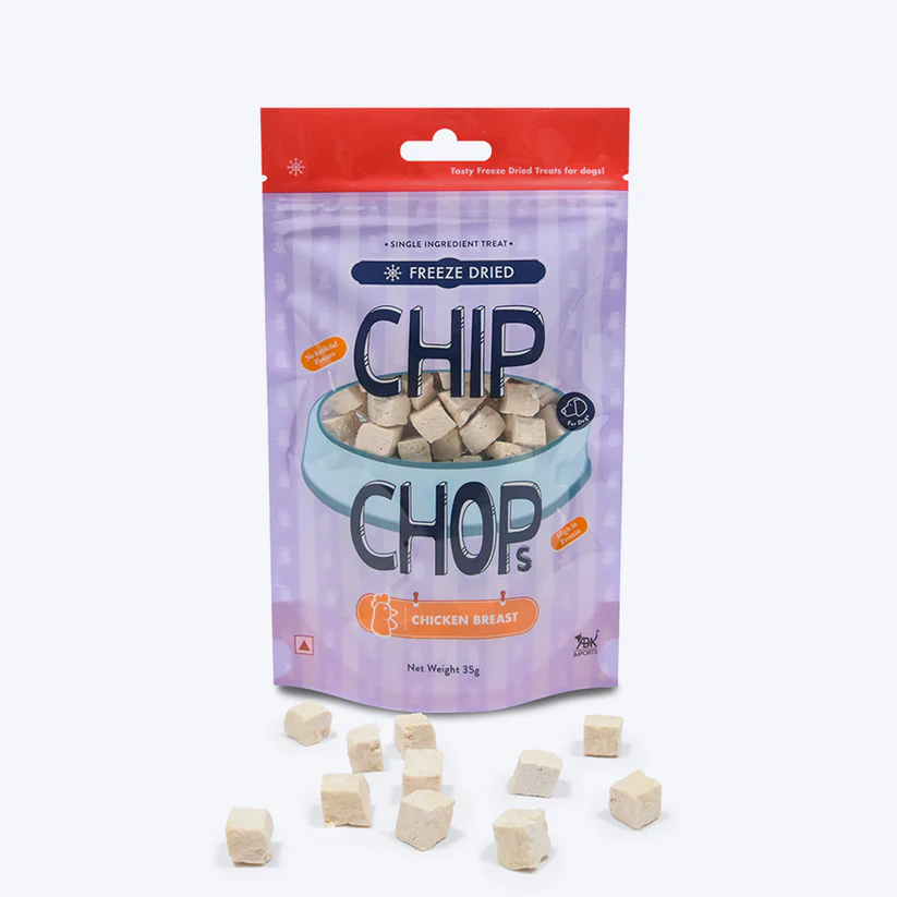 CHIP CHOPS FREEZE DRIED CHICKEN BREAST 35G – CC1102