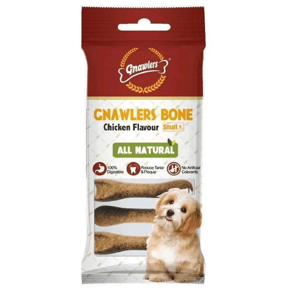 GNAWLERS ALL NATURAL CHICKEN BONE