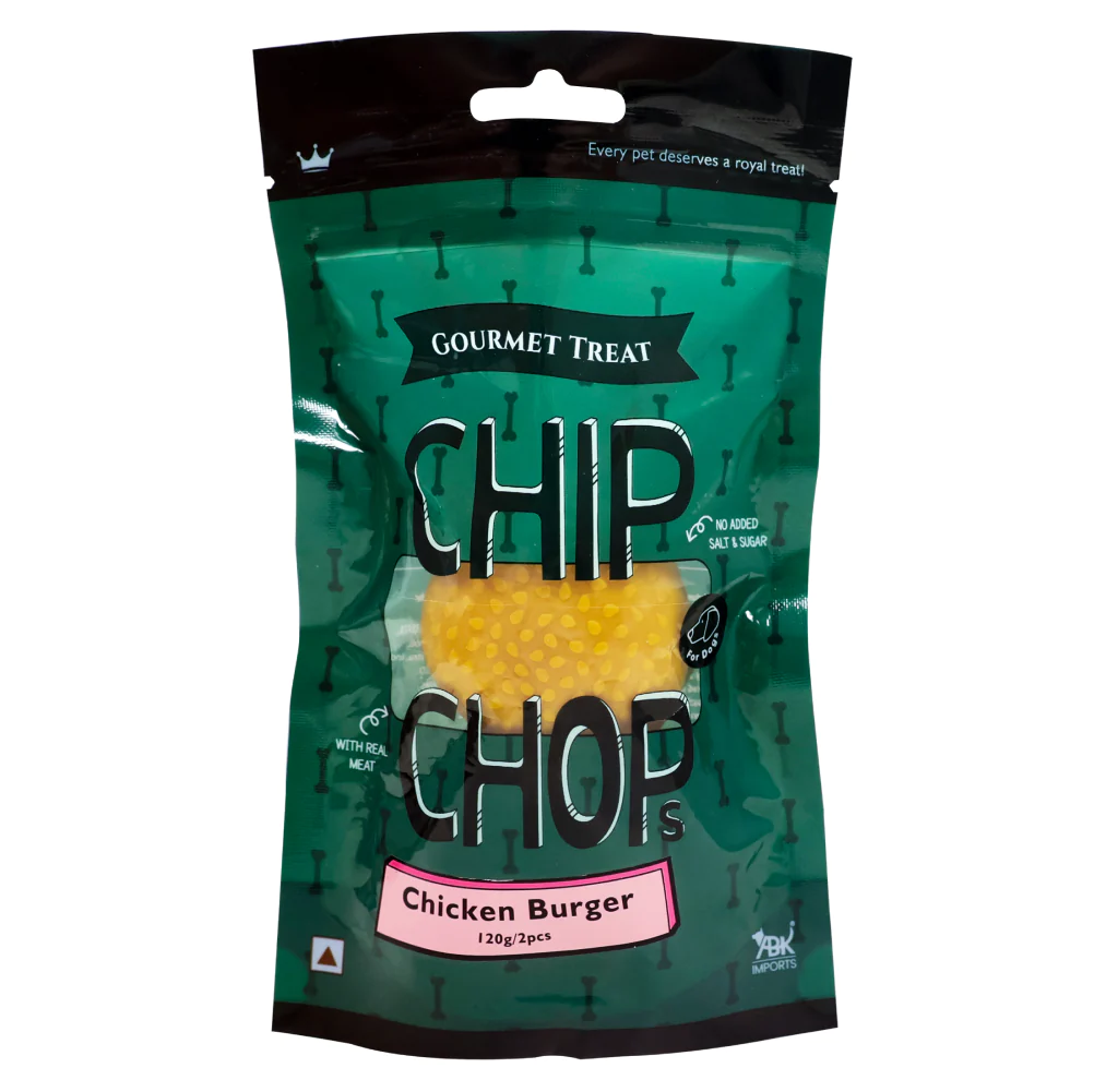 CHIP CHOPS CHICKEN BURGER 100G – CC1402